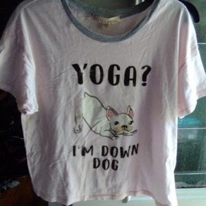Pink t shirt